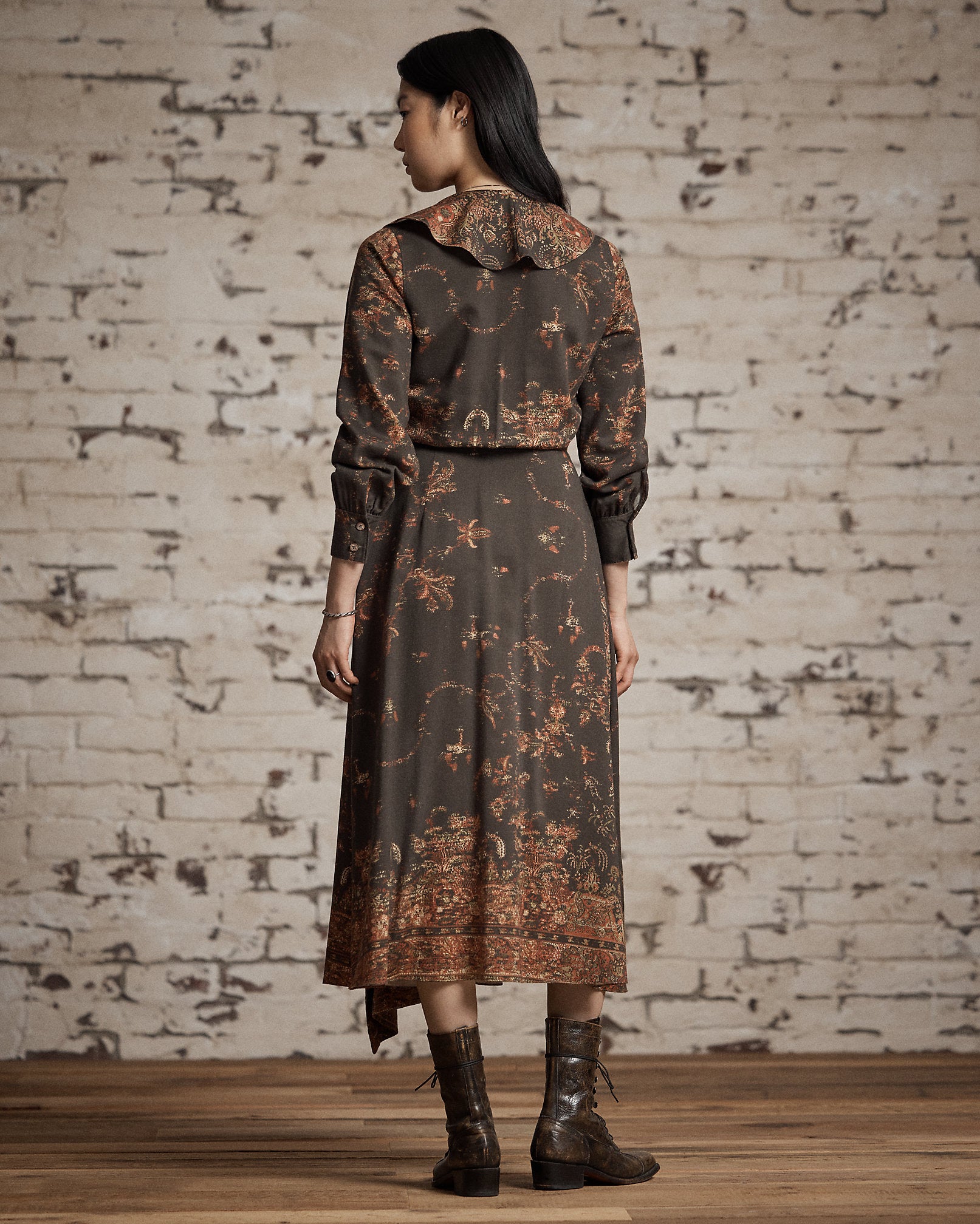 Ralph Lauren PaisleyPrint Wrap Dress