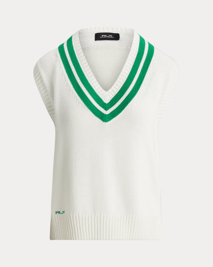 Ralph Lauren CottonBlend Cricket Sweater Vest