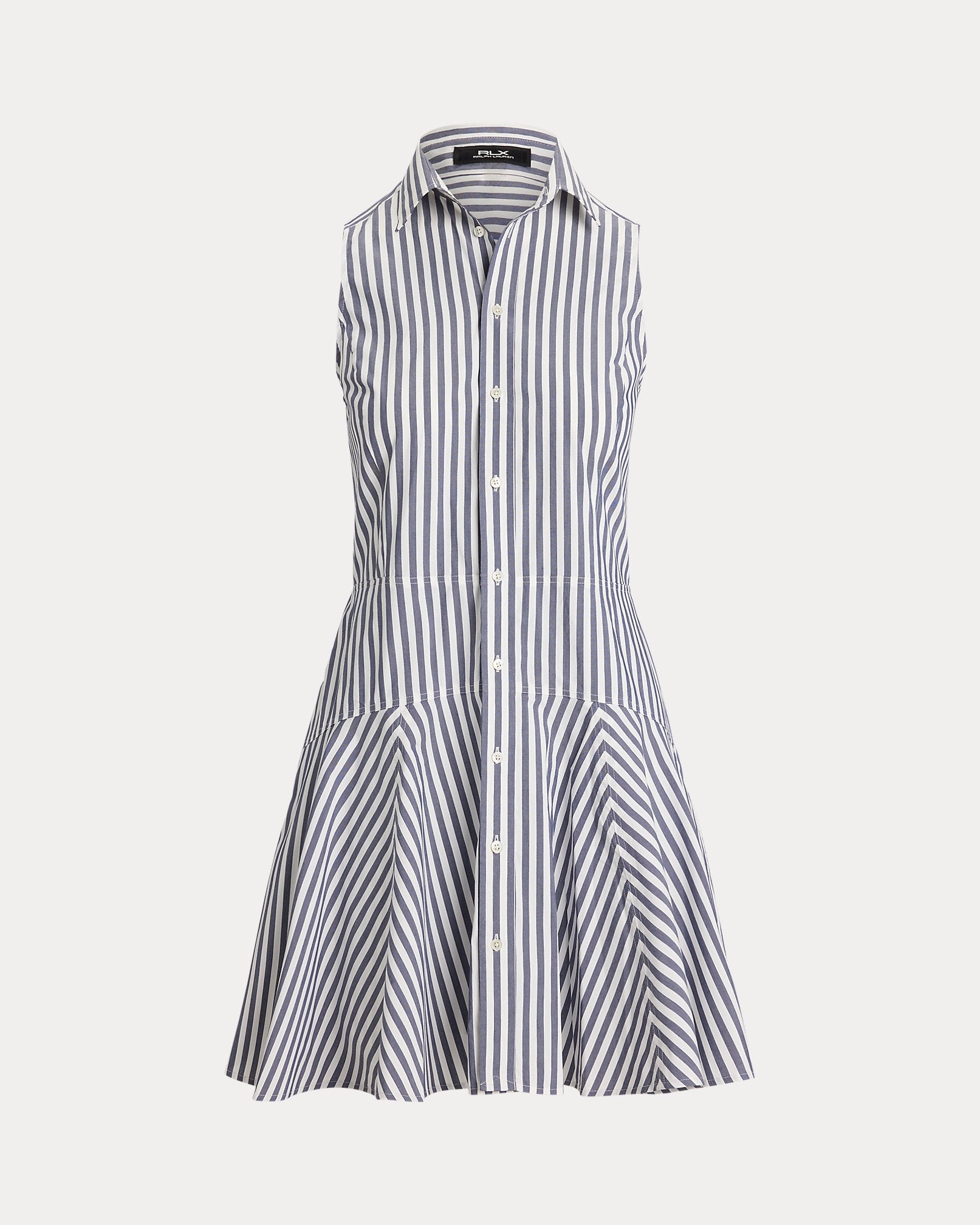 Ralph Lauren Striped Sleeveless Shirtdress