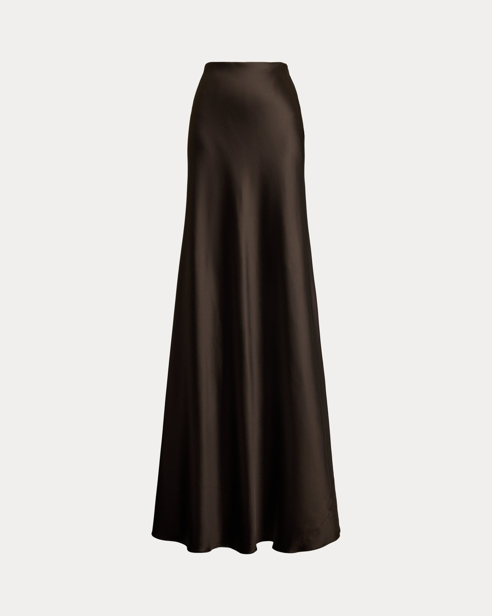 Ralph Lauren Masina Stretch Satin Skirt