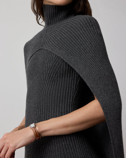 Ralph Lauren CashmereBlend Turtleneck Sweater Cape