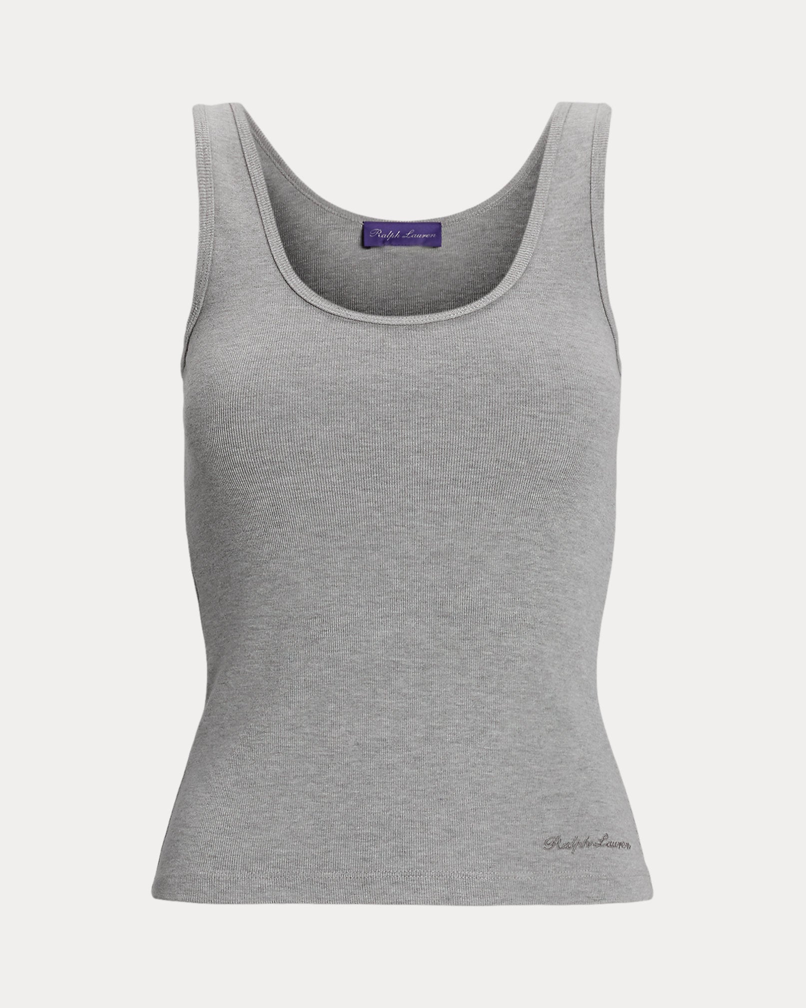 Ralph Lauren Ellis RibKnit CottonBlend Tank Top
