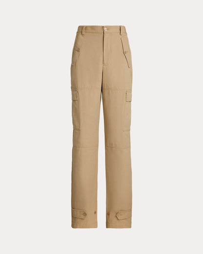 Ralph Lauren Gentry Cotton Canvas Cargo Pant