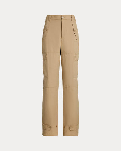 Ralph Lauren Gentry Cotton Canvas Cargo Pant