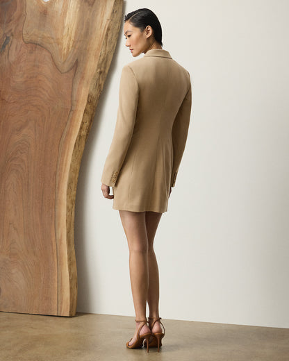 Ralph Lauren Camden Wool Gabardine Day Dress