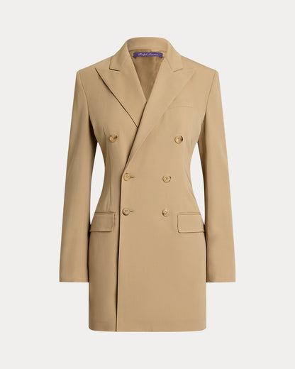 Ralph Lauren Camden Wool Gabardine Day Dress