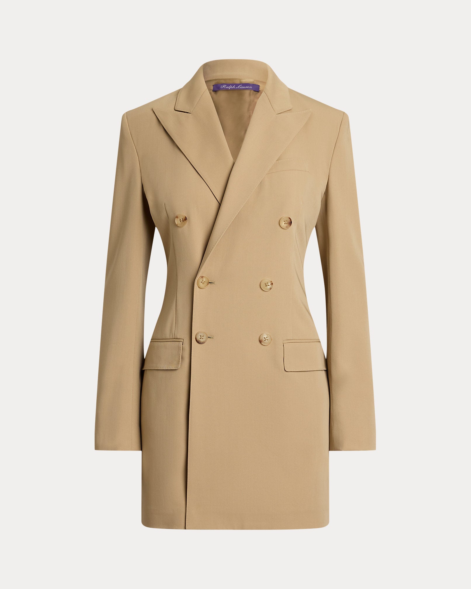 Ralph Lauren Camden Wool Gabardine Day Dress