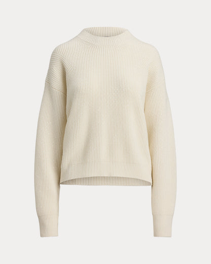 Ralph Lauren Embellished Cashmere Crewneck Sweater