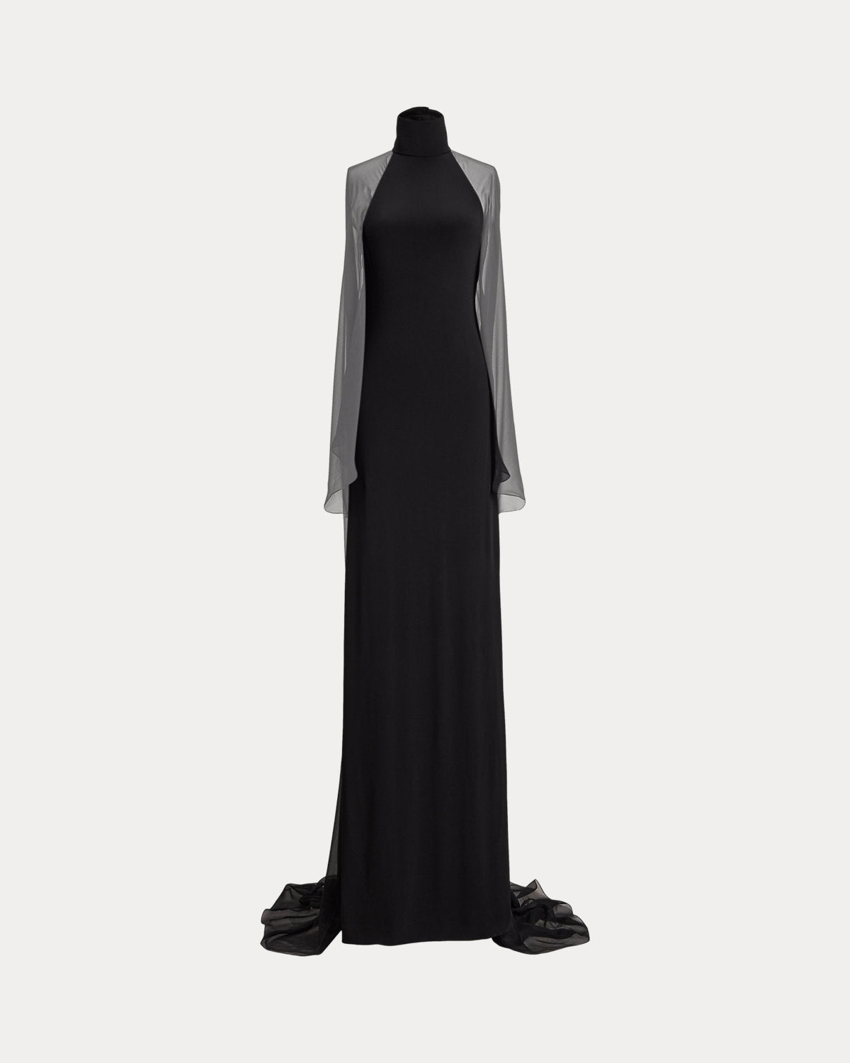 Ralph Lauren Tilly Jersey Evening Dress