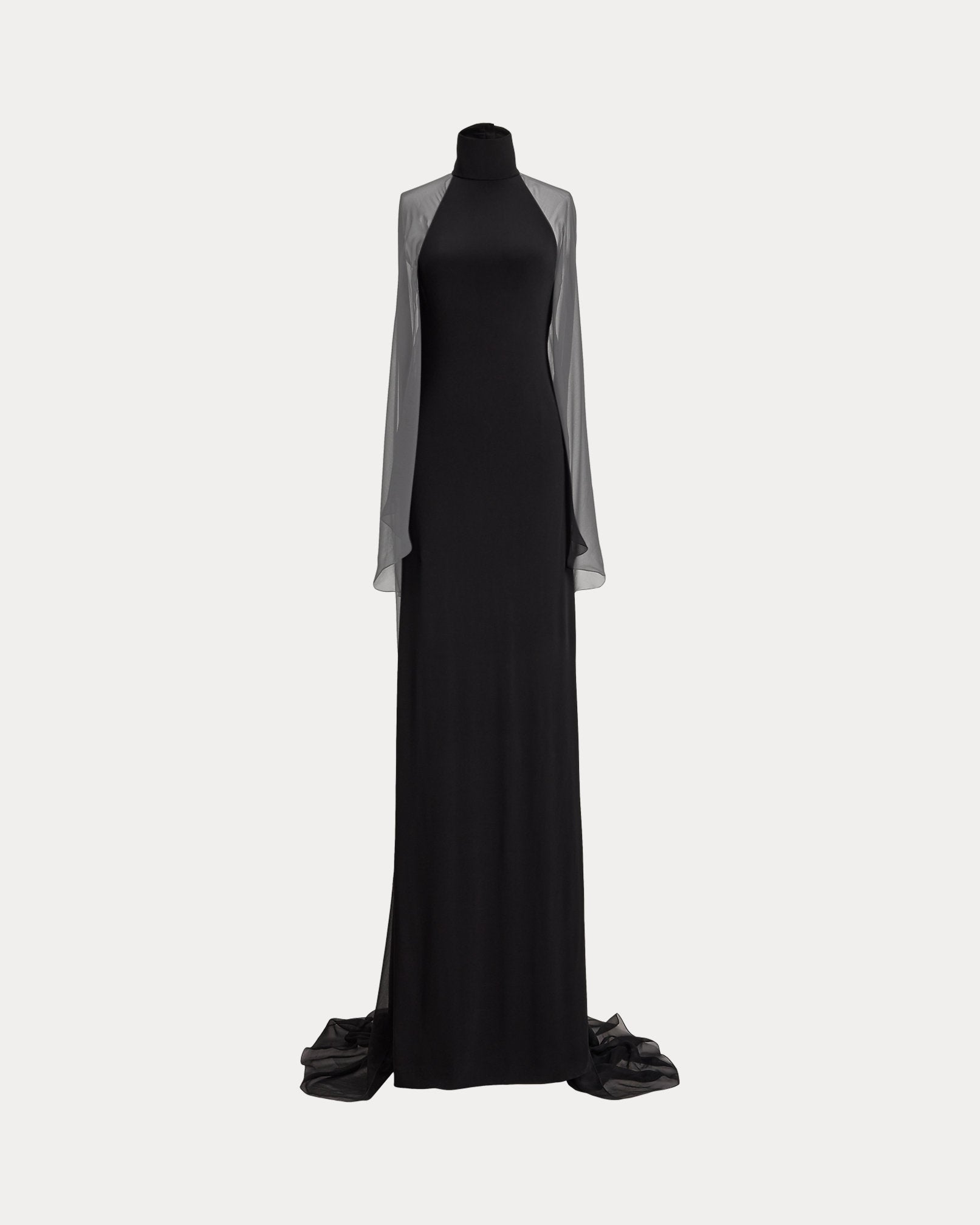 Ralph Lauren Tilly Jersey Evening Dress