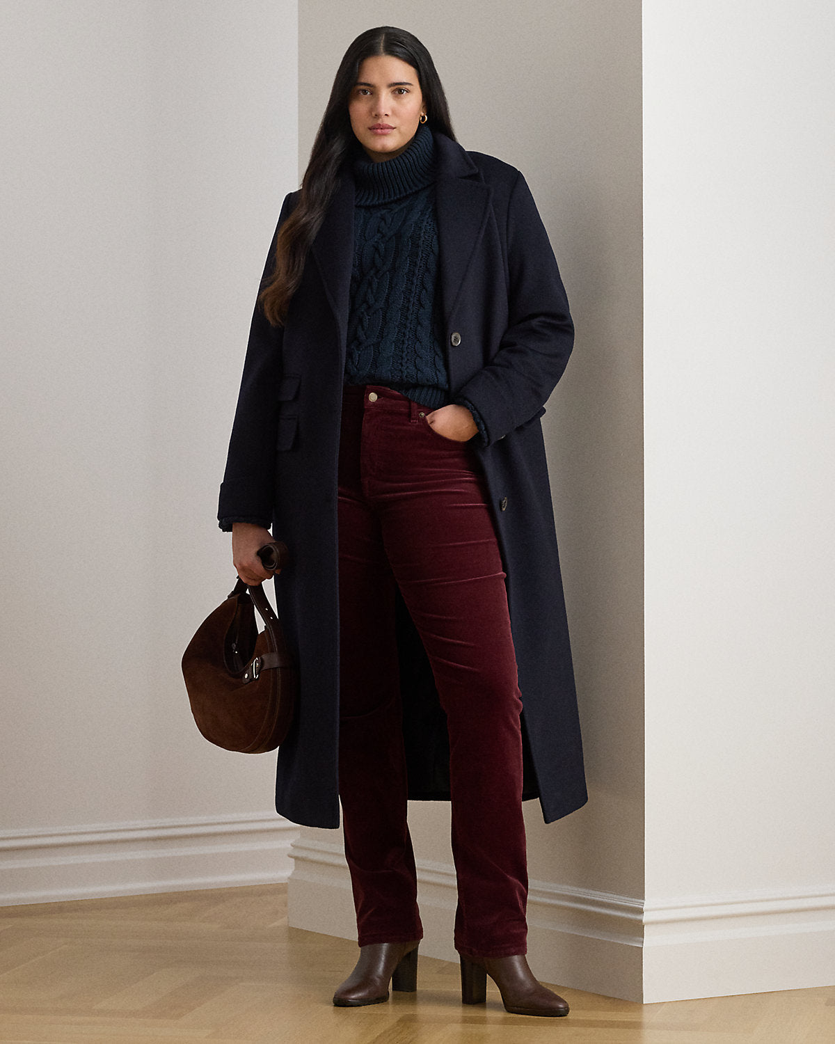 Ralph Lauren WoolBlend Reefer Coat