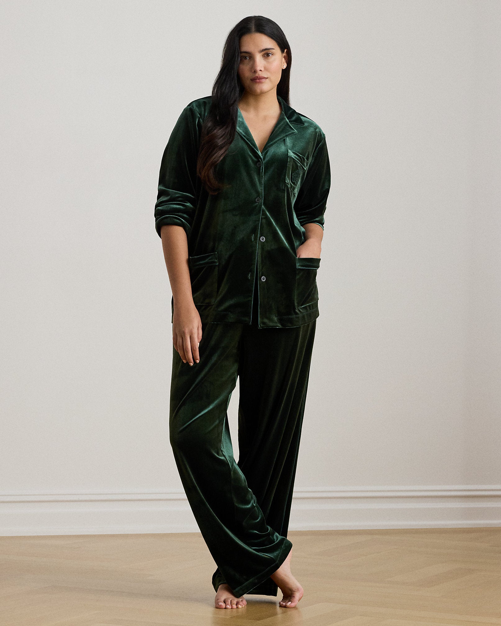 Ralph Lauren Velvet Sleep Set