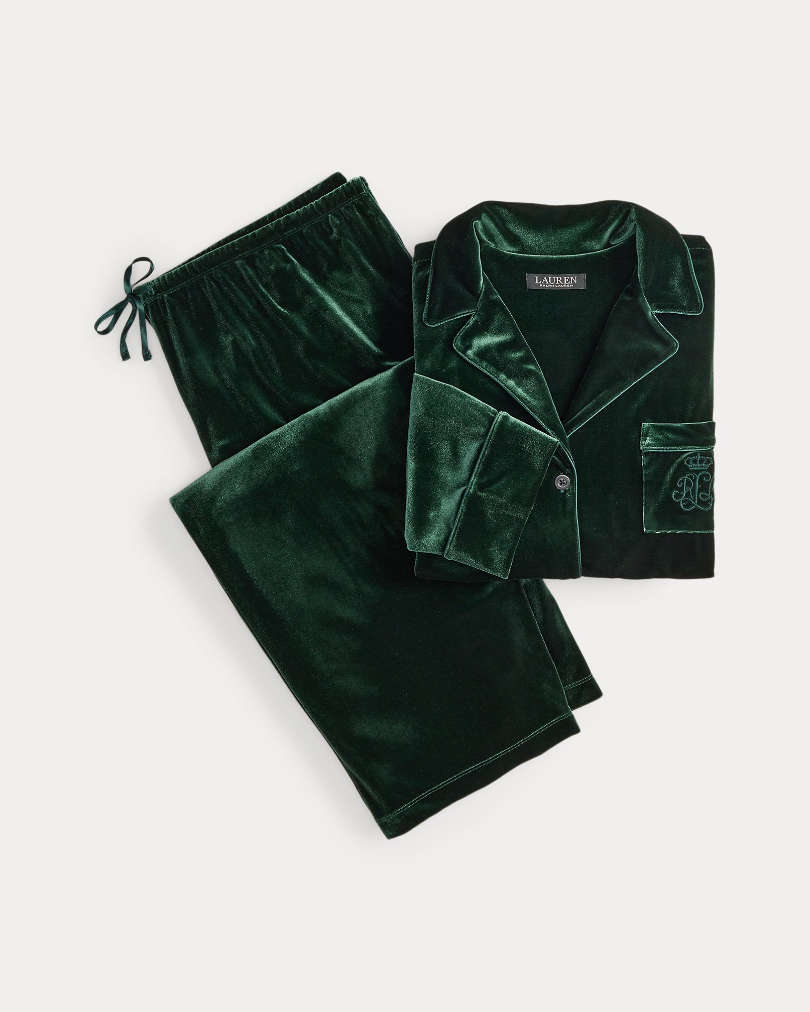 Ralph Lauren Velvet Sleep Set
