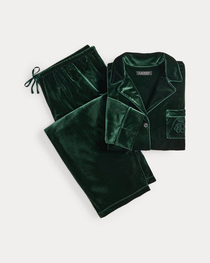 Ralph Lauren Velvet Sleep Set