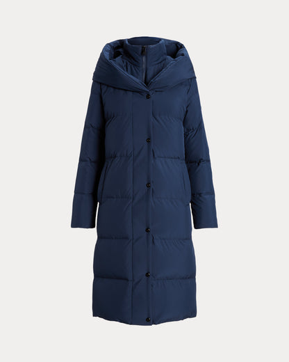Ralph Lauren OversizeCollar Quilted Down Coat