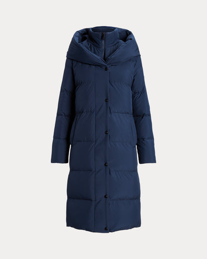 Ralph Lauren OversizeCollar Quilted Down Coat