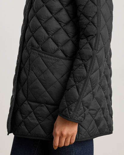 Ralph Lauren DiamondQuilted Mockneck Jacket