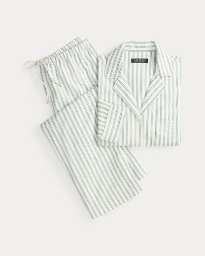Ralph Lauren Striped Brushed Twill Sleep Set