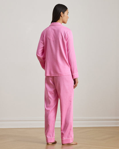 Ralph Lauren PolkaDot HeartPrint Sateen Sleep Set