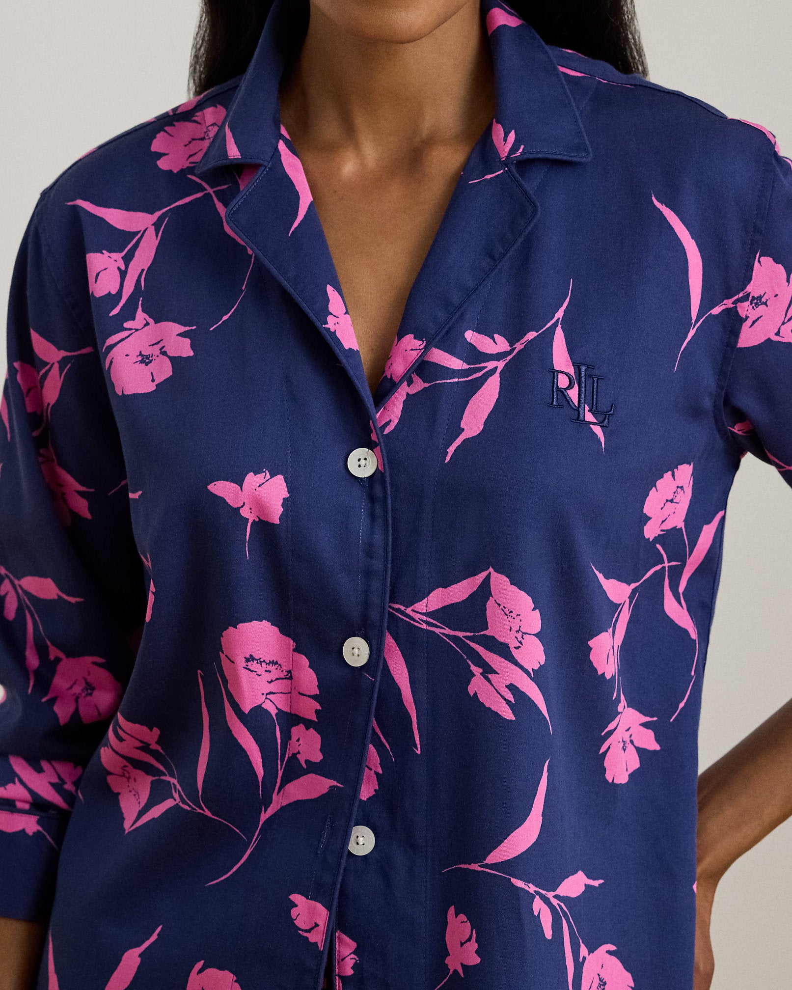 Ralph Lauren Floral CottonBlend Sateen Sleep Set