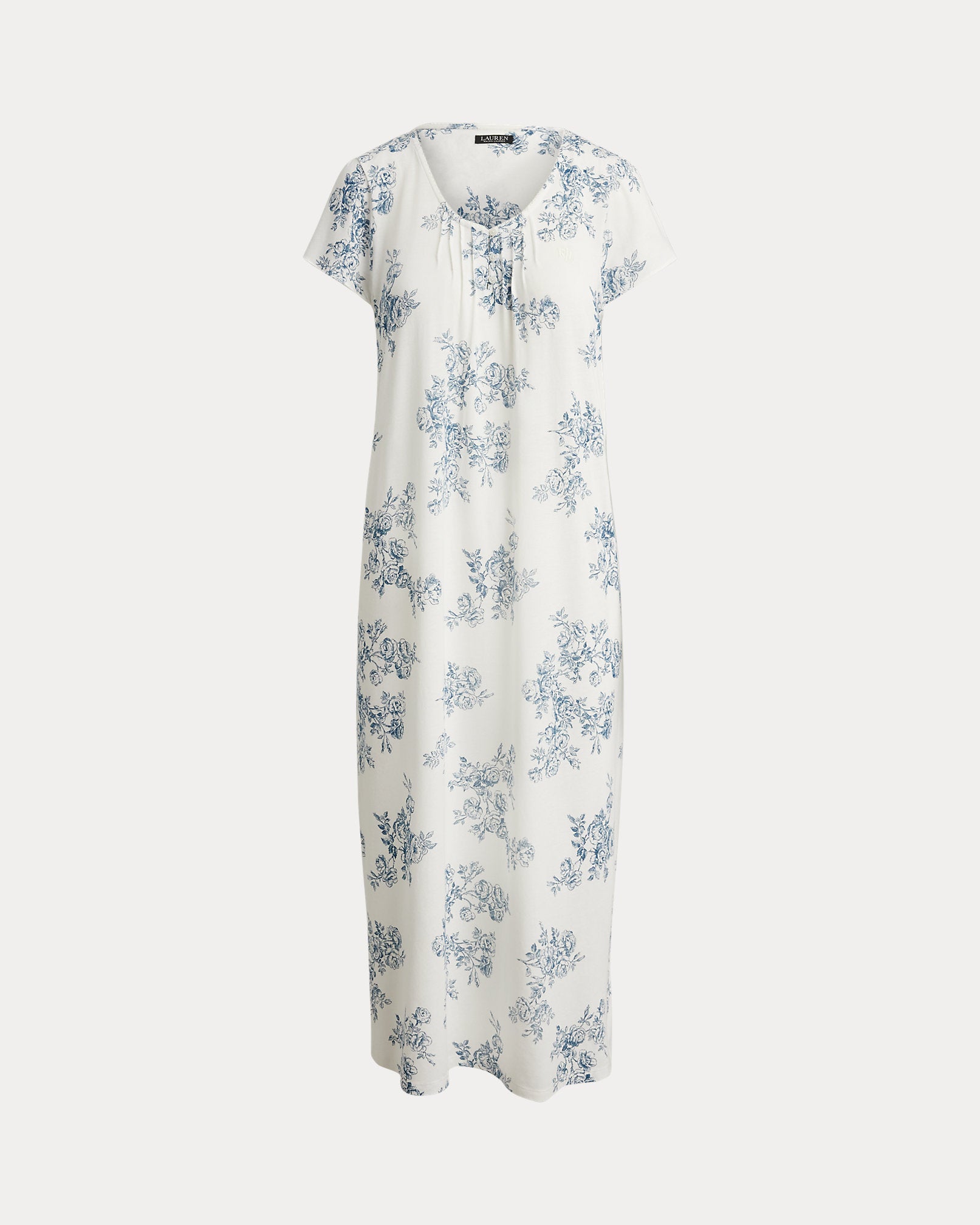 Ralph Lauren Floral Jersey Ballet Nightgown