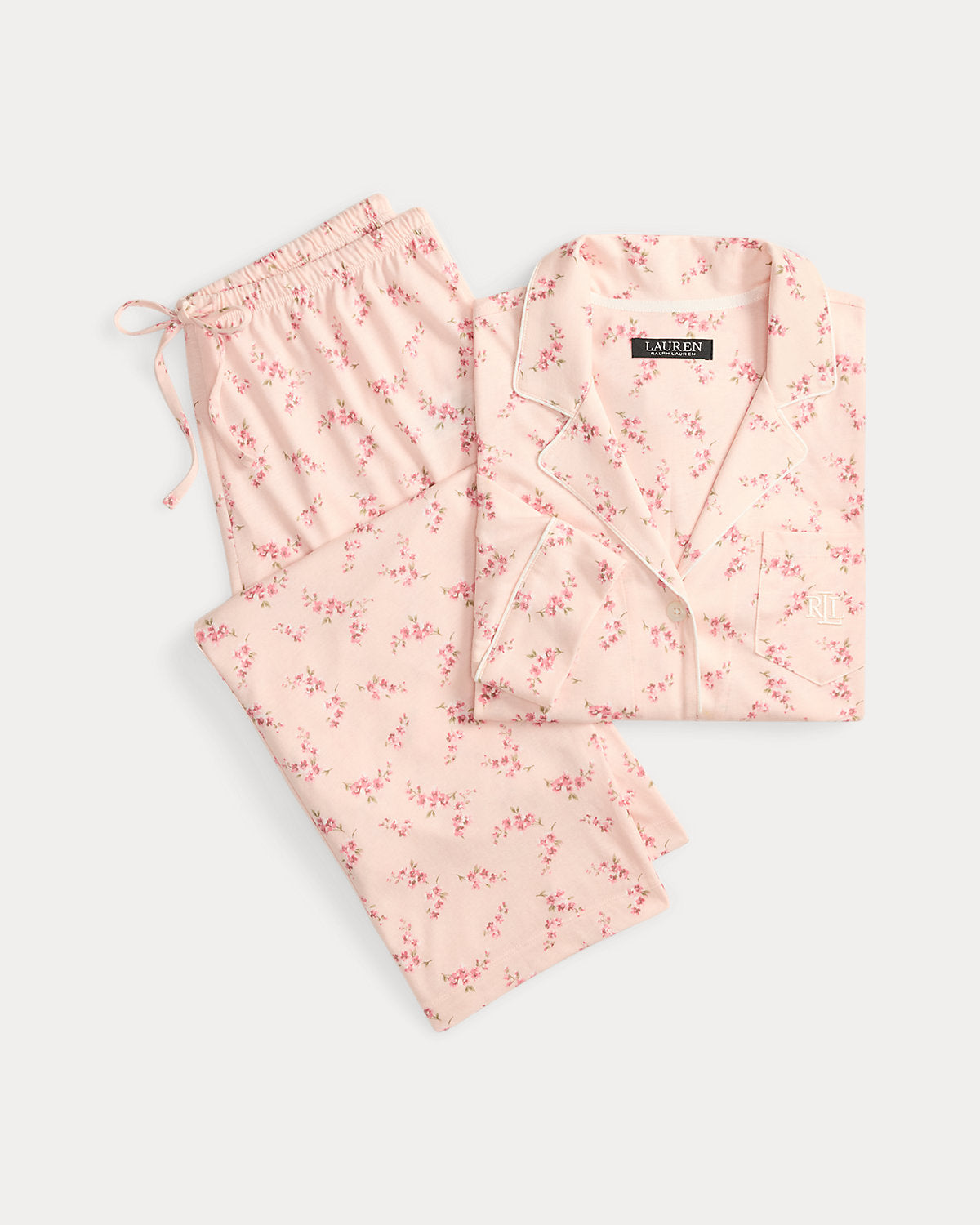 Ralph Lauren Floral CottonBlendJersey Sleep Set