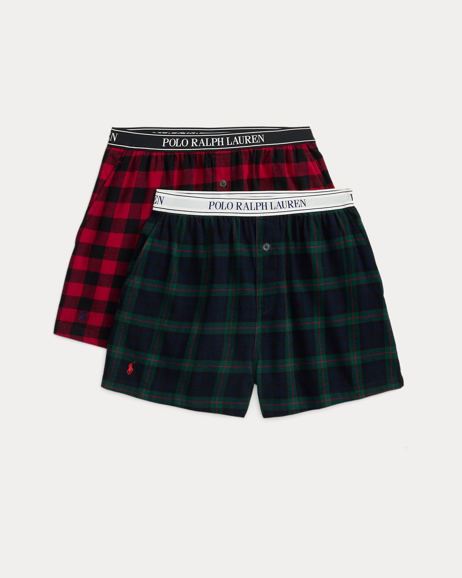 Ralph Lauren Plaid Cotton Boxer 2Pack Set