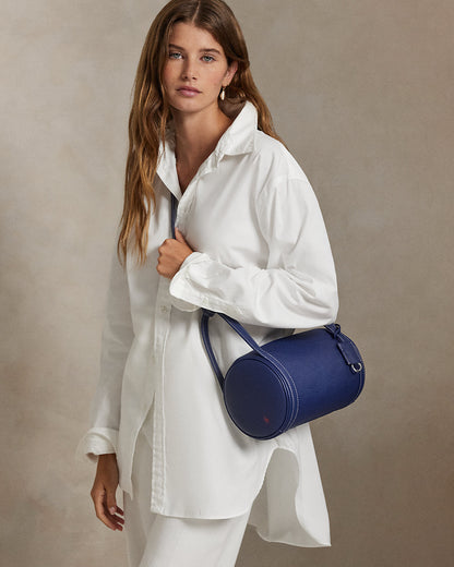 Ralph Lauren Polo Play Leather Barrel Duffel