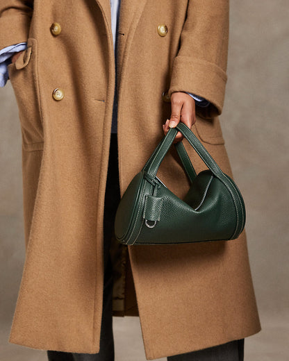 Ralph Lauren Polo Play Leather Barrel Duffel