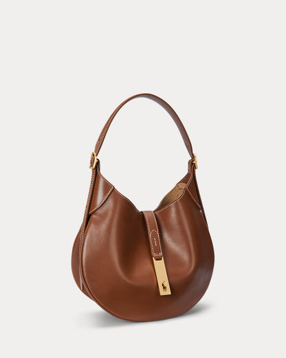 Ralph Lauren Polo ID Leather Small Shoulder Bag