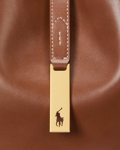 Ralph Lauren Polo ID Leather Small Shoulder Bag