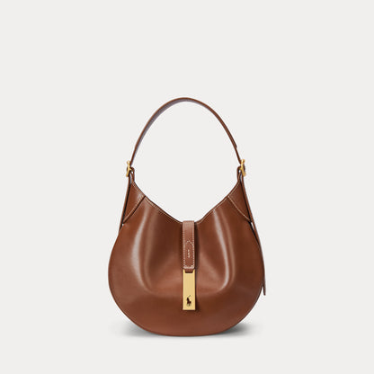 Ralph Lauren Polo ID Leather Small Shoulder Bag