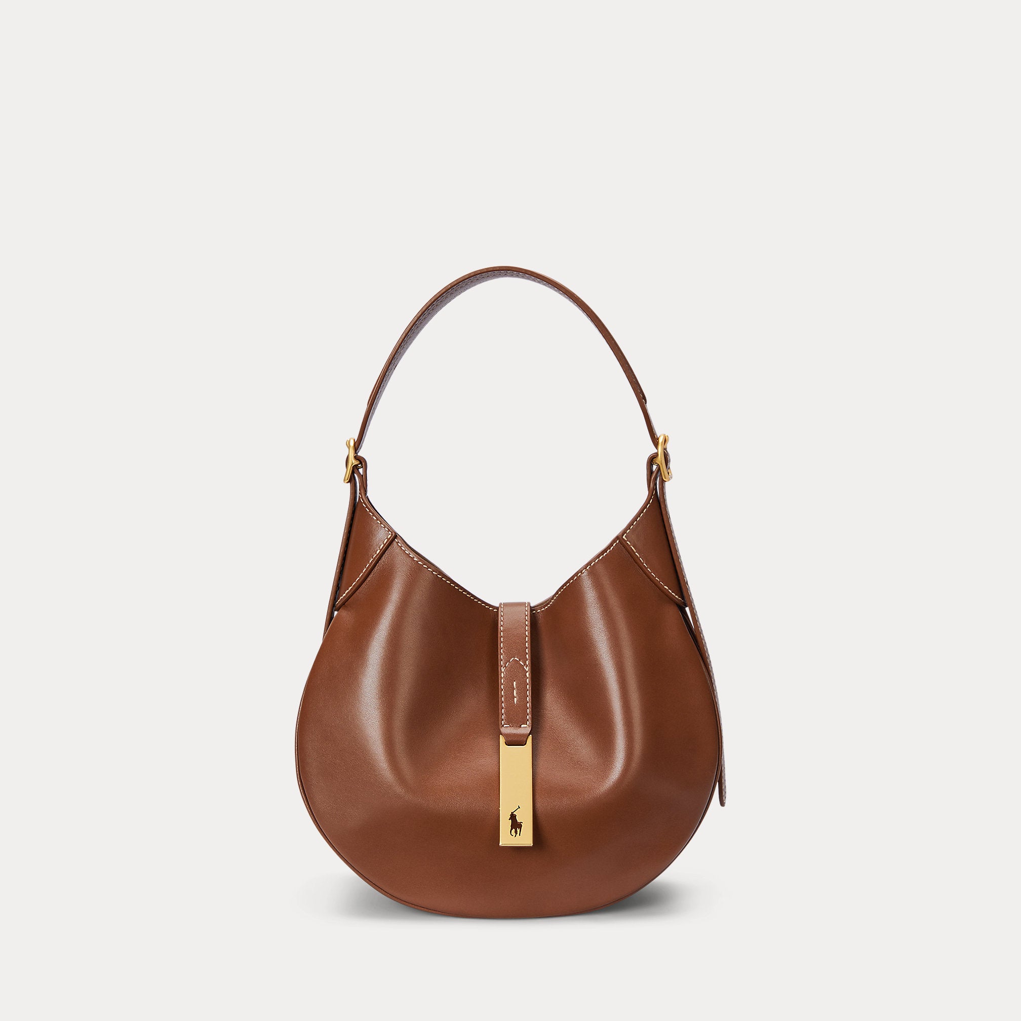 Ralph Lauren Polo ID Leather Small Shoulder Bag
