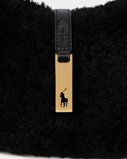 Ralph Lauren Polo ID Shearling Mini Shoulder Bag