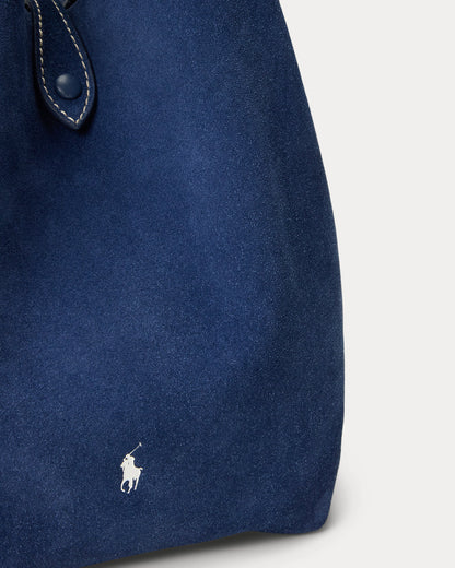 Ralph Lauren Polo Play Suede Tote