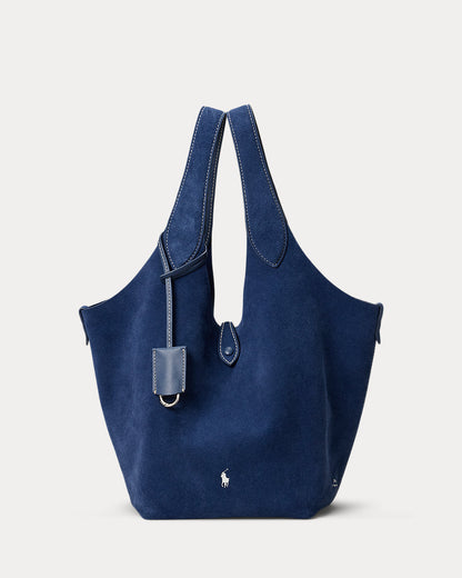 Ralph Lauren Polo Play Suede Tote