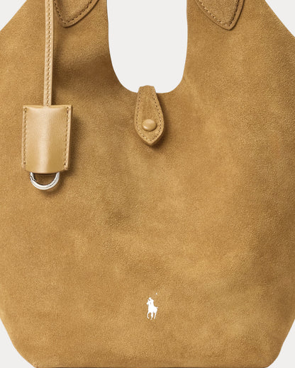 Ralph Lauren Polo Play Suede Tote