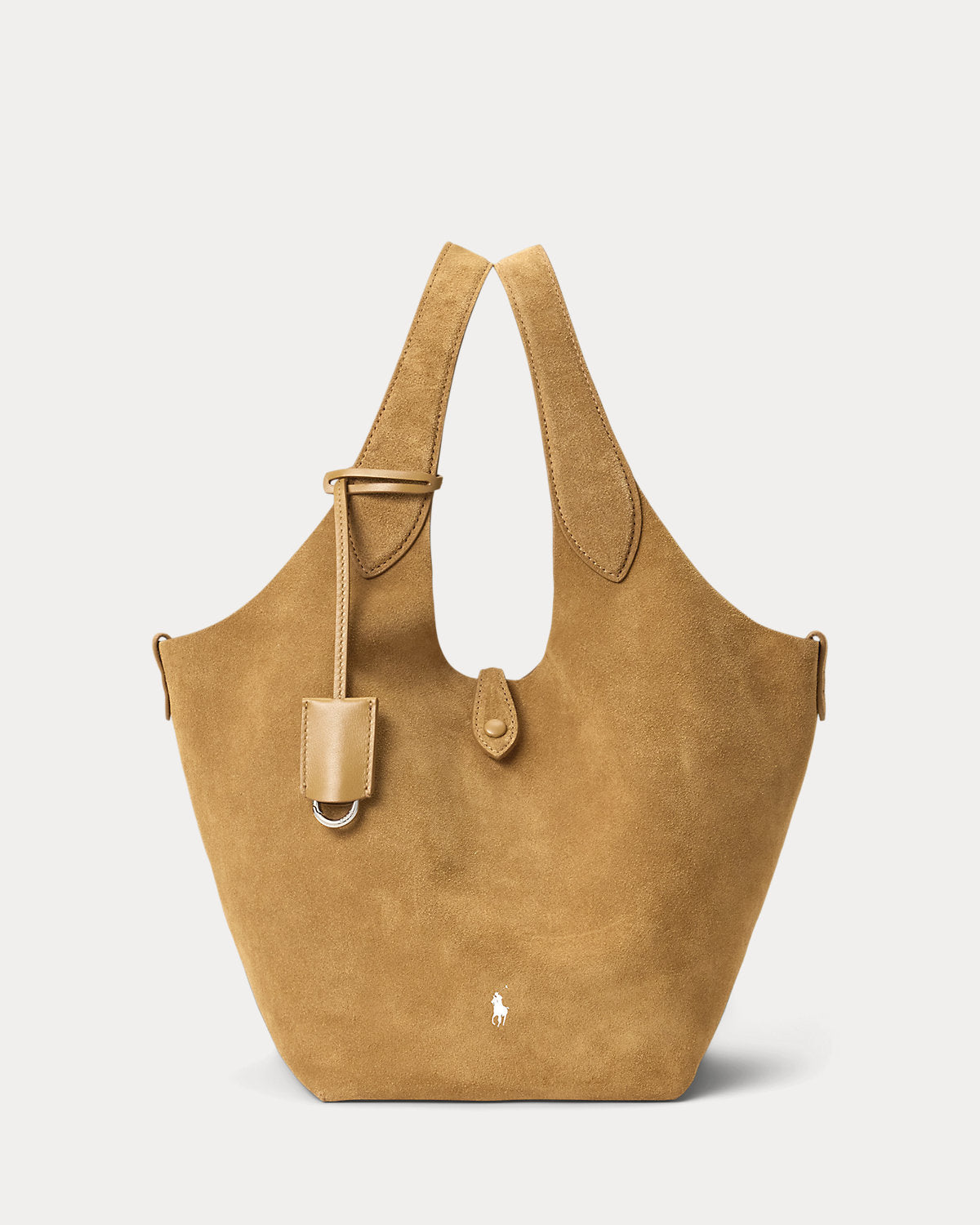 Ralph Lauren Polo Play Suede Tote
