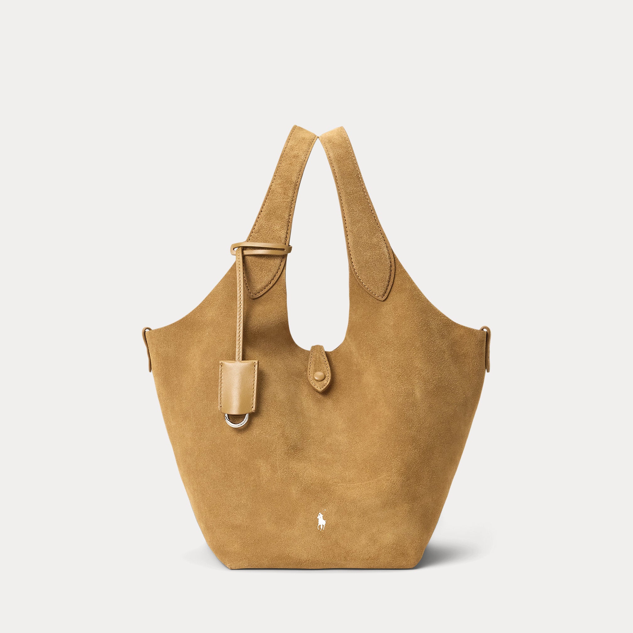 Ralph Lauren Polo Play Suede Tote