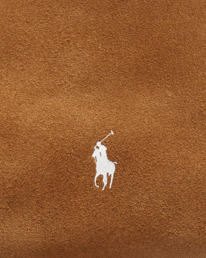 Ralph Lauren Polo Play Suede Small Tote Crossbody