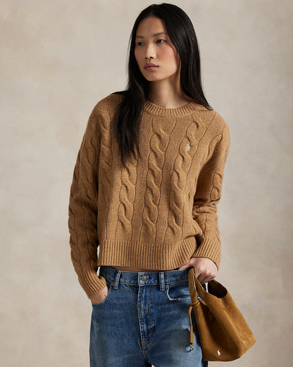 Ralph Lauren Polo Play Suede Small Tote Crossbody