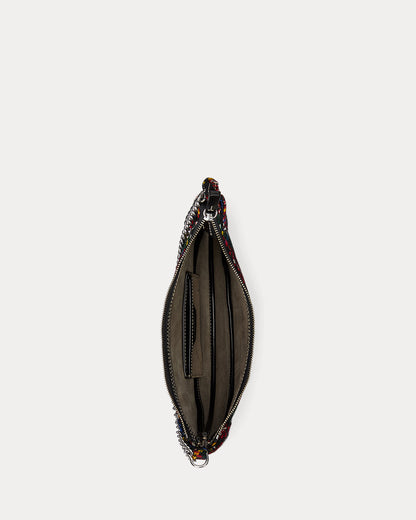 Ralph Lauren Polo ID Tartan Wool Mini Chain Bag