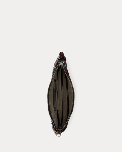 Ralph Lauren Polo ID Tartan Wool Mini Chain Bag