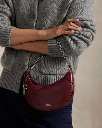 Ralph Lauren Polo ID Leather Mini Chain Bag