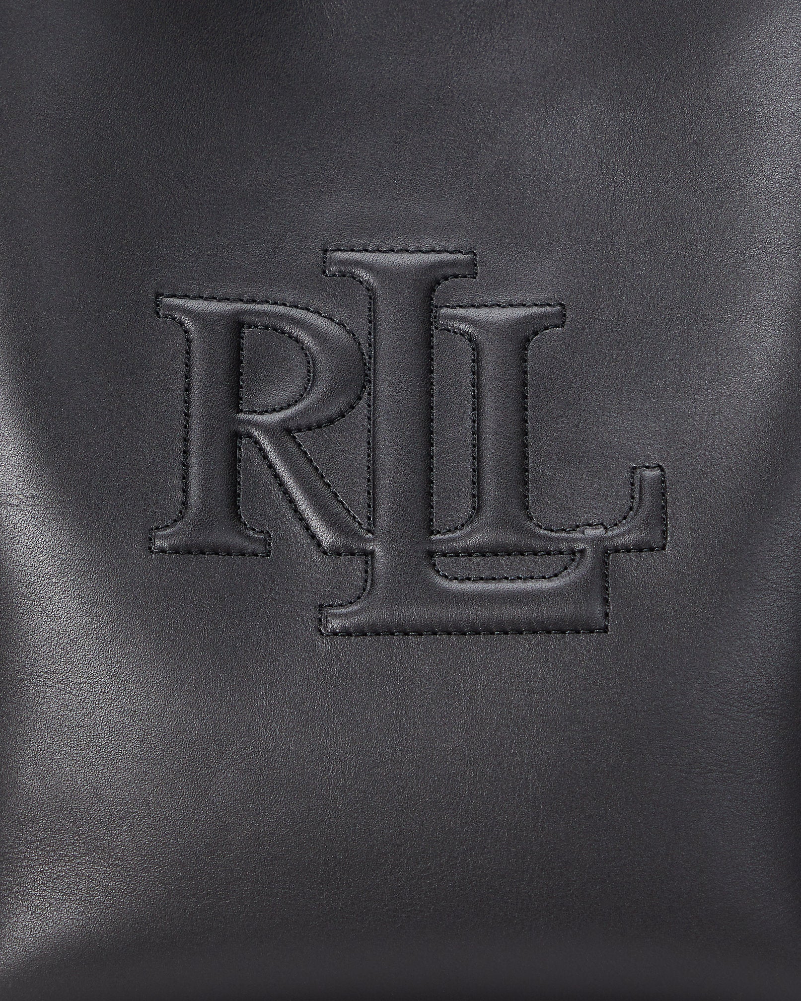 Ralph Lauren Leather Medium Witley Bucket Bag