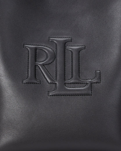 Ralph Lauren Leather Medium Witley Bucket Bag