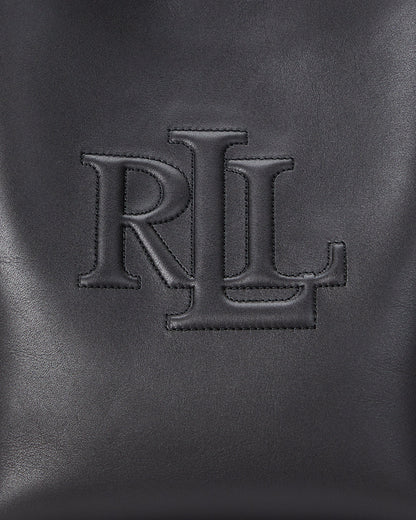 Ralph Lauren Leather Medium Witley Bucket Bag