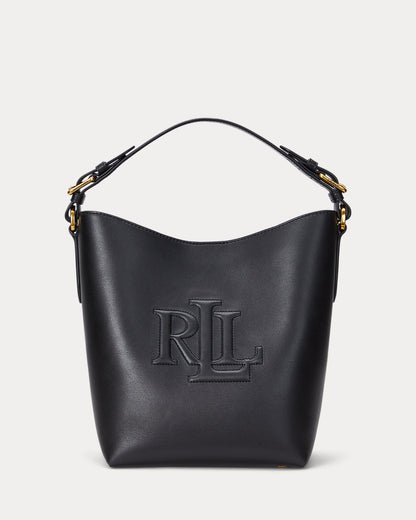 Ralph Lauren Leather Medium Witley Bucket Bag