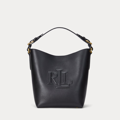 Ralph Lauren Leather Medium Witley Bucket Bag