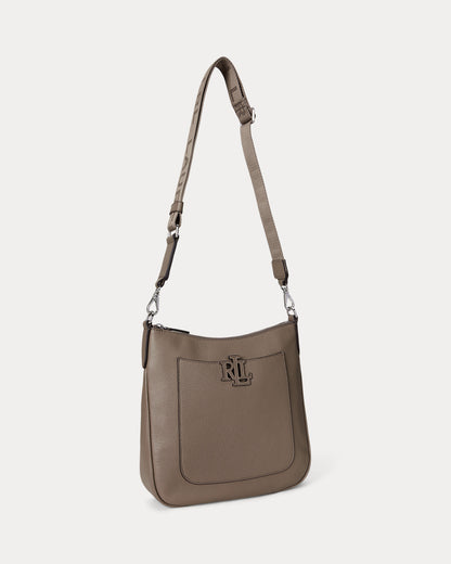 Ralph Lauren Pebbled Leather Large Cameryn Crossbody